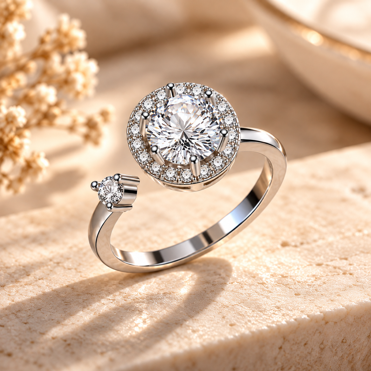 Bague Éclat Rotative – Ajustable