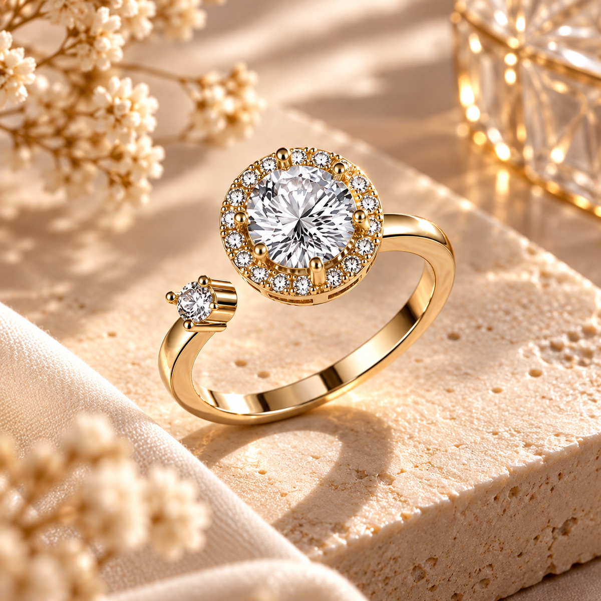 Bague Éclat Rotative – Ajustable
